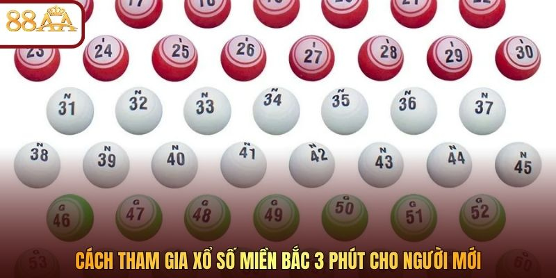Cách tham gia xổ số miền Bắc 3 phút cho người mới 