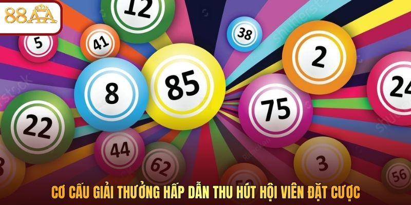 Cơ cấu giải thưởng hấp dẫn thu hút hội viên đặt cược 