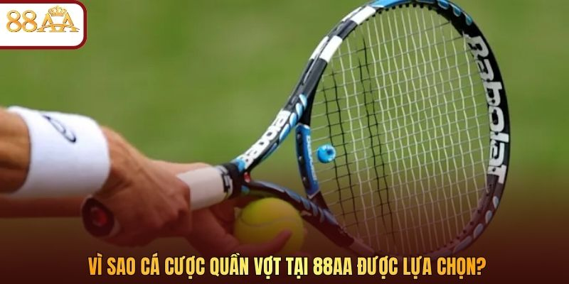 Vì sao cá cược quần vợt tại 88AA được lựa chọn?